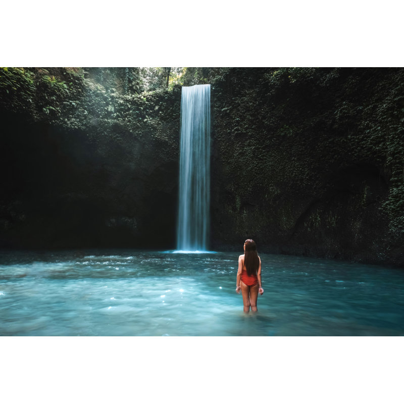 Traveling Young Woman by Yumi Mini - Wrapped Canvas Print, 61cm H x 91cm W