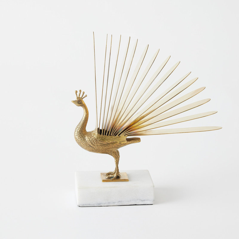 Pavona Sculpture-Brass