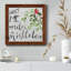 «Mistletoe», art textuel sur toile-659472003-659472006