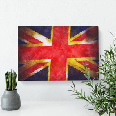 Union Jack British Flag Vol.2 - Wrapped Canvas