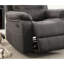 Fauteuil inclinable respirant bleu foncé pour le salon en ardoise avec rembourrage supplémentaire
