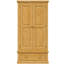 Chunky 2 Door Solid Wood Wardrobe