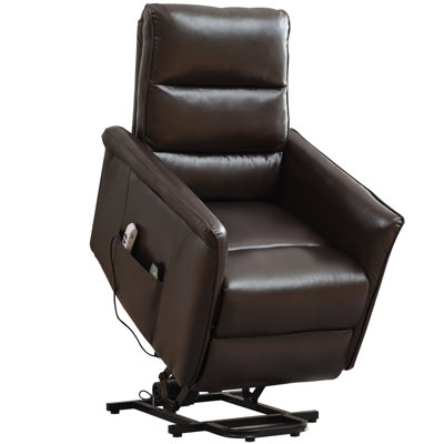 Fauteuil inclinable électrique Lift Assist avec massage par vibration et chauffage
