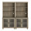  Ensemble de 2 bibliothèques à 5 niveaux avec bibliothèque Scarlett-1446928244