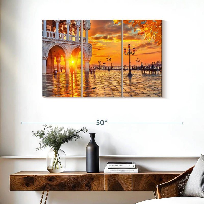 Sebbie Piazza Di San Marco, H 24 po x l 38 po