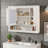 Space-Saving Wall-Mounted Medicine Cabinet With Mirror & Adjustable Storage