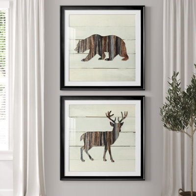 " Woodland Bear " 2 - Pieces
