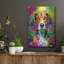 Art mural en métal Winston Porter «The Timid Beagle» par Dean Russo-816724164