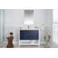 Ensemble de meuble-lavabo simple 41,3 po avec miroir Chasetin-66810503
