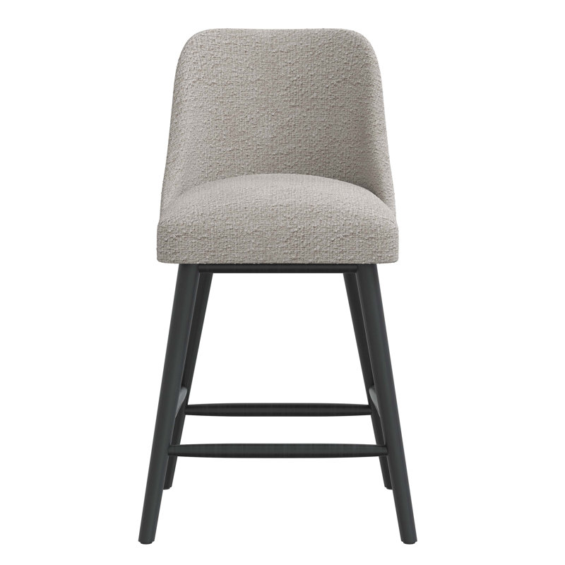 Tabouret de bar et de comptoir Gallie, Tabouret de comptoir (siège d'une hauteur de 27 p, Boucle éléphant classique