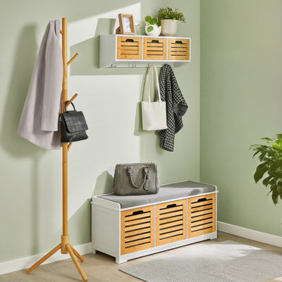 Segars Polyester Upholstered Storage Bench