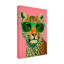 Leo avec des lunettes sur toile par Treechild-1285210398