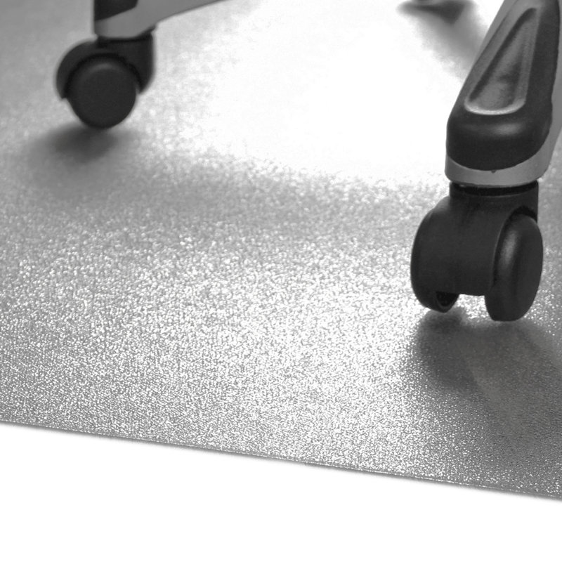 Polycarbonate Rectangular Chair Mat For Hard Floors - 90 X 120Cm