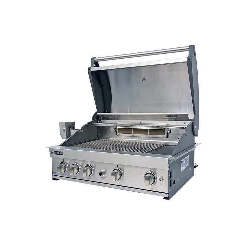 GT Elite 5-Burners Drop-In Gas Grill, Stainless Steel