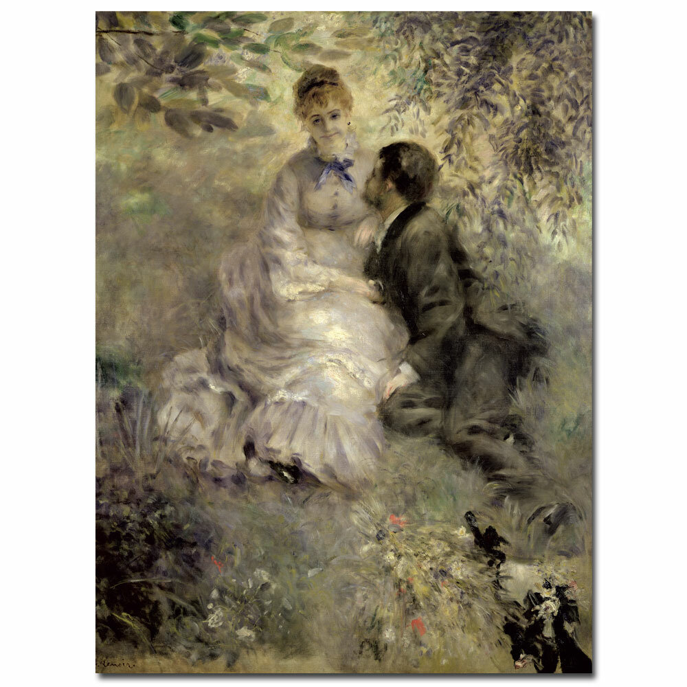 Vault W Artwork The Lovers c.1875 by Pierre-Auguste Renoir - Print on ...