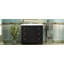 Meuble-lavabo contemporain de 36 po x 18 po x 34 po, 4 tiroirs et 1 porte d'armoire, rangement polyvalent, lavabo intégré en résine, tablettes réglables, cadre en bois massif avec panneau de fibres à densité moyenne