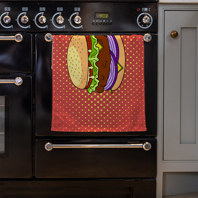 Drabeck Waffle Tea Towel Kitchen Towel