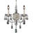 Sonatina Candle Wall Light-13716070-13716071