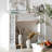 White Solid Wood Freestanding Fireplace