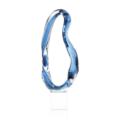 Sculpture en verre soufflé à la main III