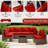 14 Pcs Outdoor Cushion Slipcovers All-Weather Patio Cushion Covers For Outdoor Furniture, Covers Only-1151527088