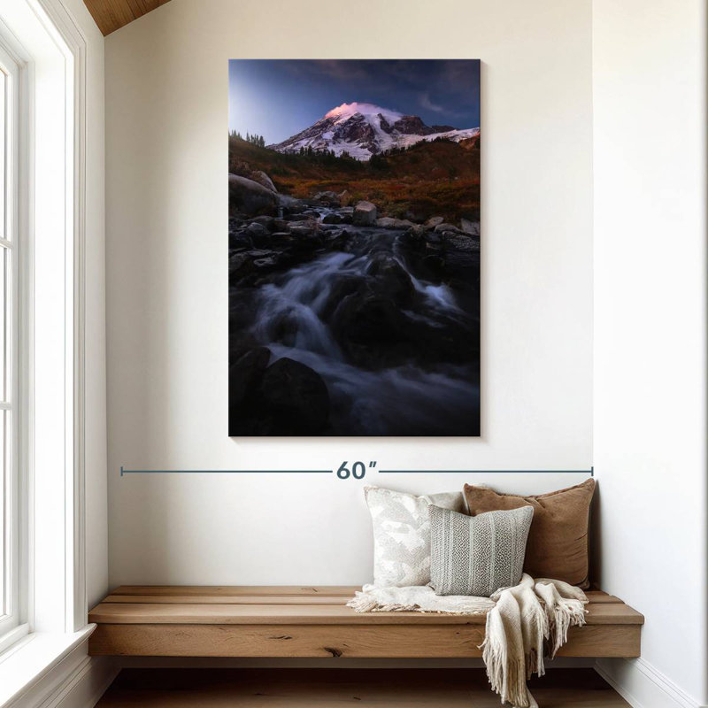Alvord Creek près du mont Rainer, H 48 po x l 32 po