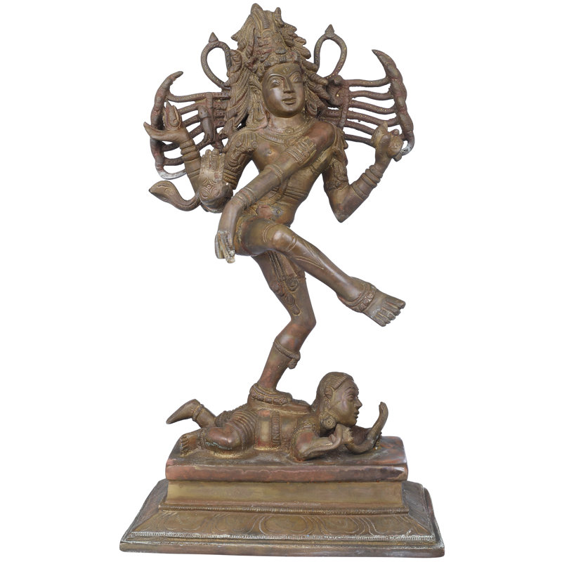 Figurine Shiva dansante, Or
