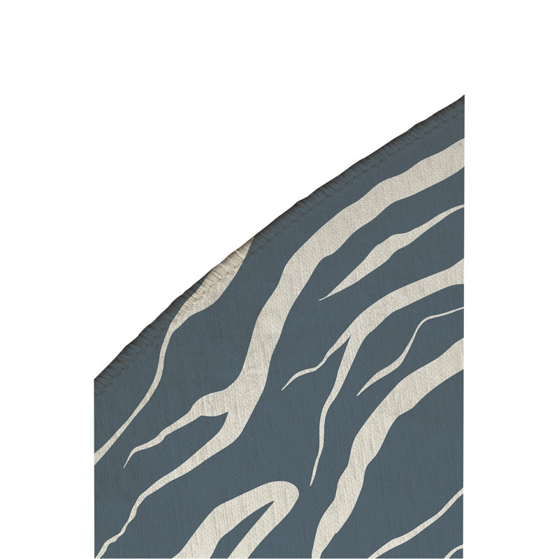 Tapis de jeu pour enfants Lush Cracks, Bleu