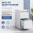 White 2-Drawer Vertical File Cabinet with Lock and Interlock, Full Extension Drawers with Hanging Rods for Letter Legal and A4 Files, Wall Mountable Storage for Home Office-1019328301
