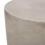 Table d'appoint d'extérieur en béton léger