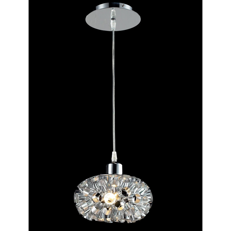 Laguna 1 - Light Single Pendant, Chrome