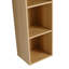 Armoire de rangement murale avec tablettes ouvertes-129339189