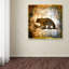 « high country bear », reproduction d’impression sur toile tendue-21937197