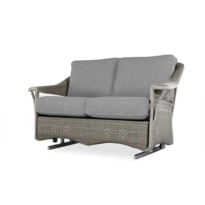 Nantucket Outdoor 2 - Seat Loveseat, Stratosphere Cloud, Pewter