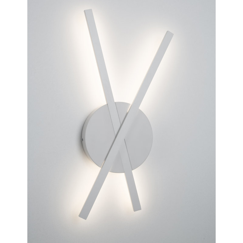 LED Wallchiere, White