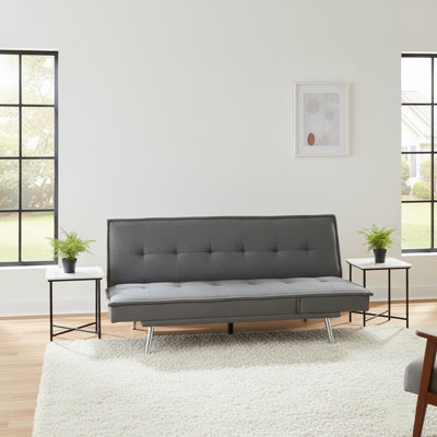Eidel Twin 73.23" Wide Cushion Back Convertible Sofa by Latitude Run
