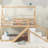 Balmers Kids Twin Over Twin Bunk Bed-2118093434