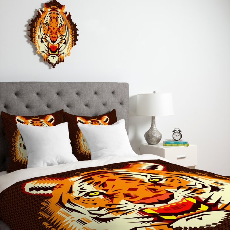 Chobopop Geometric Duvet Cover