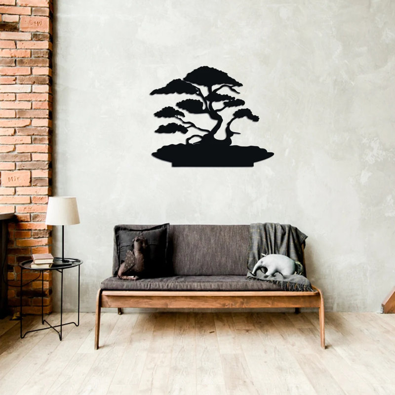 Handmade Traditional Plants & Flowers Wall Decor on Metal