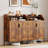 Modern Shoe Storage Cabinet – 4-Tier Wooden Organizer with 3 Adjustable Shelves, Freestanding Hallway Entryway Cabinet-27545689