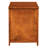 Solid Wood Writer's L-Shape Desk With 2-Drawer Rolling File Cabinet-694548632