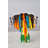Ernestene Elephant Ears Modern Looking Multicolored Resin Statue Size: 11" x 7" x 11"H