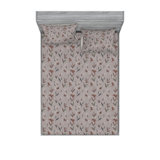 Microfiber Floral Sheet Set