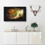 Autumn Forest Paint Splash - Wrapped Canvas-56667371