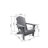 Folding Chair In White With Side Table. Spacious And Relaxing Chair. . To Harsh Weather. Easy Assembly Table, 3, White. Comfortable . Elements. Assemble-79175926