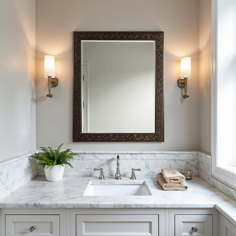 Springtown Flat Wall Mirror
