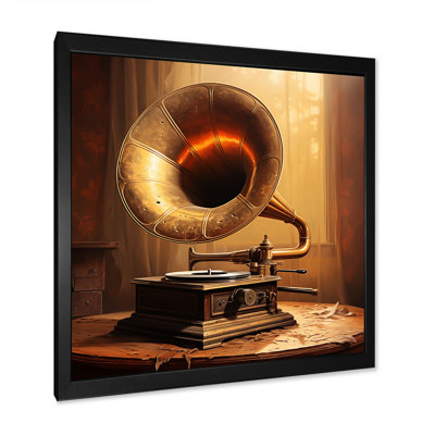 Vintage Phonographs Elegance II - Phonographs Wall Art