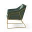 Fauteuil en velours de 27 pouces de large Lasca-515359331