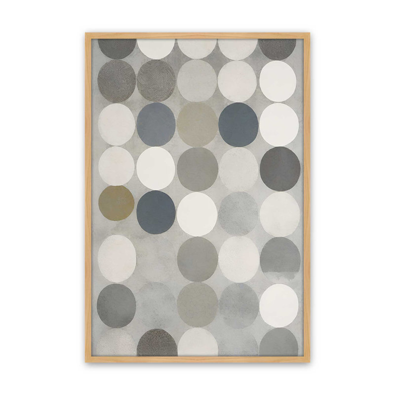 Impression sur toile gris en demi-teinte II par Elena Ray, Tanné, Impression sur cadre ouvert sans papier mat