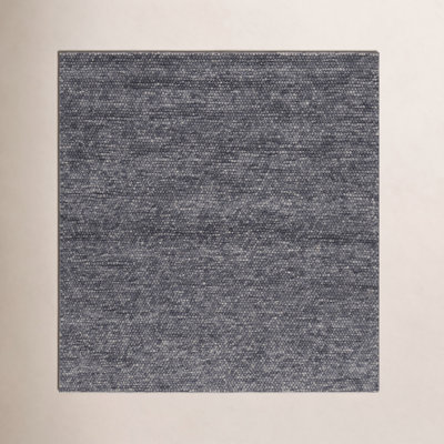 Elle Dark Gray Hand-Woven Rug